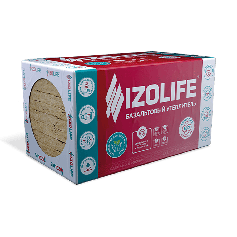 Утеплитель Izolife Light компрессия 50х600х1200