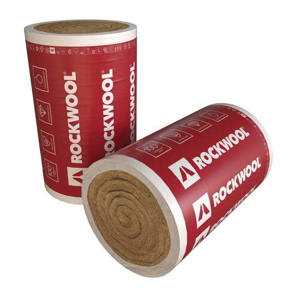 Утеплитель Роквул Alu WIRED MAT 80 70х1000х2000 (с фольгой)